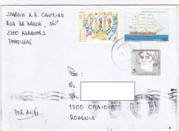 EUROPA- FESTIVALS, SHIP, TRISTAO VAZ TEIXEIRA, STAMPS ON COVER, 1999, PORTUGAL - Storia Postale