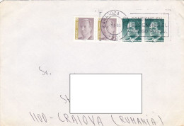 KING JUAN CARLOS, STAMPS ON COVER, 1995, SPAIN - Used Stamps