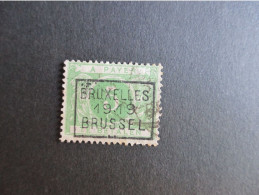 Nr TX12A - Brussel Prachtige Centrale Stempel  - Cote € 55   à 10% - Cachets à étoiles