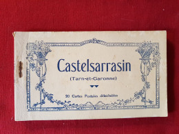 Delcampe - Carnet -  Castelsarrasin -(Tarn Et Garonne) - (10 Cartes , Manque 2 Cartes ) - Castelsarrasin
