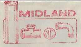 Argentina 1976 Cover From Buenos Aires Meter Stamp Hasler F66/F88 Slogan Midland tube & Fitting Sorting Mark Telefunken - Briefe U. Dokumente