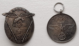 Reproduction WWII German Badges/Medals - 1939-45