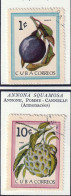 CUBA - Fruits, Caïmite, Annone, Pome De Cajou, Mangue - Y&T N° 681-685 - 1963 - Oblitérés - Usati