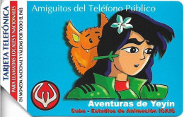 Cuba - Etecsa (Urmet) - Aventuras De Yeyin, 01.2006, 7$P, 200.000ex, Used - Cuba