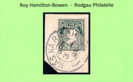 1935 Coil 2d Perf. 15 X Imperf, Very Fine Used On Envelope Corner With Clear Cds NÁS NA RIOGH (Naas) / 3 II / 36 - Used Stamps