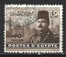 EGYPTE. N°257-8 De 1947 Oblitérés. Mosquée. - Mezquitas Y Sinagogas