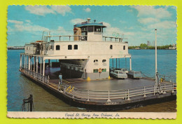 LOUISIANE NEW ORLEANS This Ferry Operates Daily From Canal Street To Algiers VOIR ZOOM Cars Voitures - New Orleans