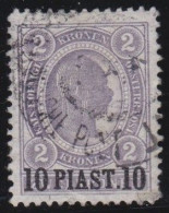 Österreich-Levant     .    Y&T    .  37     .      O    .    Gestempelt - Levante-Marken