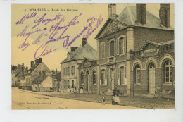 NOAILLES - Ecole Des Garçons (belle Carte Toilée) - Noailles