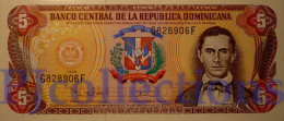 DOMINICAN REPUBLIC 5 PESOS ORO 1996 PICK 152a UNC - Dominicana