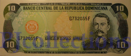 DOMINICAN REPUBLIC 10 PESOS ORO 1998 PICK 153a UNC - República Dominicana