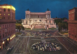 ROME, NIGHT, VENICE SQUARE, ALTAR OF THE FATHERLAND, ITALIA - Altare Della Patria