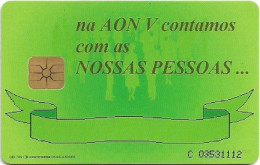 Portugal - PT (Chip) - Aniversário AON V - PT086 - 05.1996, 50U, 4.500ex, Used - Portugal