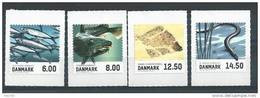 Danemark 2013 N°1698/1701 Neufs** Poissons - Unused Stamps