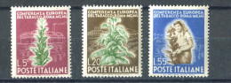 REPUBBLICA 1950 TABACCO CENTRATO ** MNH - 1946-60: Mint/hinged