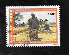 TIMBRE OBLITERE DU BURKINA DE 1998 N° MICHEL 1499 TRES RARE - Burkina Faso (1984-...)