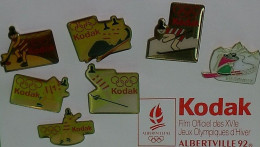 Pin's / Photographie : Collection Kodak , Jeux Olympiques D'hiver , Alberville 92      TB7 - Fotografía