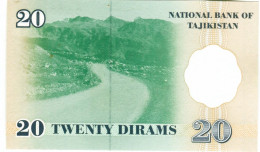 20 Dirams 1999 Neuf 3 Euros - Tadjikistan