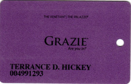 Casino The Venetian / The Palazzo : Grazie - Casino Cards