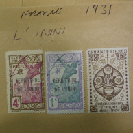 FRANCE STAMPS L' ININI  OPs  Mounted 1931   ~~L@@K~~ - Unused Stamps