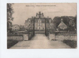 AJC - Cléré Chateau De Champchevrier Facade Est - Cléré-les-Pins