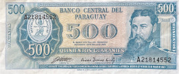 Paraguay 500 Guaranies, P-206 (1982) - Very Fine - Paraguay