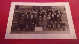 93 CARTE PHOTO LIVRY GARGAN GROUPE ECOLIERS  ANNEE 1943 1944 MONSIEUR TORY INSTITUTEUR - Livry Gargan