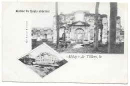 CPA Abbaye De Villers, Entrée Du Logis Abbatial - Villers-la-Ville