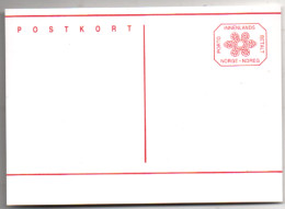 Norwegen Postkarte Ganzsache Innenlands Betalt Postfrisch; Norway Stationery MNH - Enteros Postales