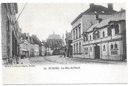 CPA Furnes, La Rue Du Nord - Veurne