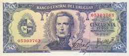 Uruguay 50 Pesos, P-46 (1967) - UNC - Uruguay