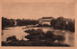 Durtal - La Vieille Tour Et Le Moulin Sur Le Loir - Minoterie - Durtal