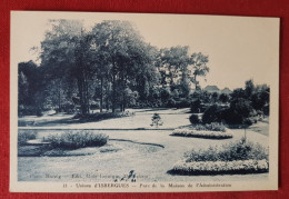 CPA -  Usines D'  Isbergues - Parc De La Maison De L'Administration - Isbergues