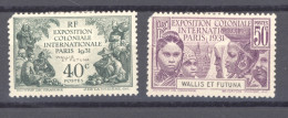 Wallis Et Futuna  :  Yv  66-67  * - Unused Stamps