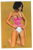 ILLUSTRATEUR ASLAN - PIN UP - PIN UPS - SEXY - EROTISME - FEMME NUE - Pin-Ups