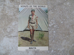 CPSM SCOUTISME - Série Scouts Of The World Pays  MALTE MALTA Uniforme - 9/14 CM Non Voyagée - Scoutisme