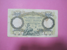 Albania 20 Franga Banknotes ND 1939, Good Number (2) 4744 - Albanië