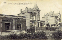 Ghlin Rue De Mons Proprieté De M.M. Preaux  Fabricant De Cartes Postales - Mons