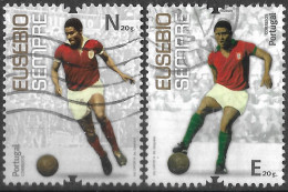 Portugal – 2014 Eusebio Used Complete Set - Usado