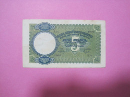 Albania 5 Franga Banknotes ND 1939, (1) Good Number 2000 - Albania