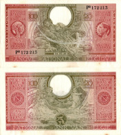 Belgium / 100 Francs / 1943 / P-123(a) / XF - 100 Francos-20 Belgas