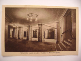 Germany: Meiningen - Landestheater, Vestibul M. Treppenaufgang - Verlag L. Otto Weber, Hofphotograph - Meiningen