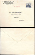 Japan Kobe Cover Mailed To Germany 1920s - Lettres & Documents