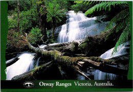 7-9-2023 (4 T 26) Australia - VIC - Otway Range (2 Postcards) Waterfalls Etc - Other & Unclassified