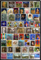 221-INTERESTING LOT Of USED STAMPS From LIECHTENSTEIN.LOTE De Sellos USADOS De LIECHTENSTEIN..Timbres Obliteres LIECHTEN - Collections