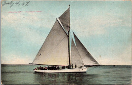 New Jersey Atlantic City Yacht Party Sailing 1907 - Atlantic City