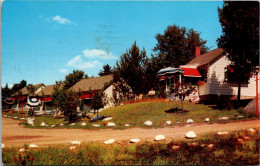 New York Adirondacks Saranac Lake Hill Top Cabins 1962 - Adirondack