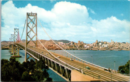 California San Francisco-Oakland Bay Bridge Spanning San Francisco Bay - San Francisco