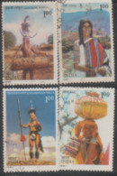 USED STAMP FROM 1981 INDIA ON Tribes Of India/BHIL,DANDAMI MARIA,TODA,KHIAMNGAN NAGA - Gebraucht