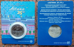 Kazakhstan 2023. Astana Is 25 Years Old. Coin In Blister. UNC. - Kazajstán